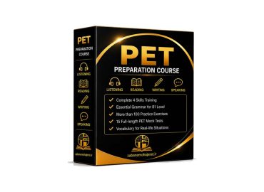 دوره آمادگی آزمون PET